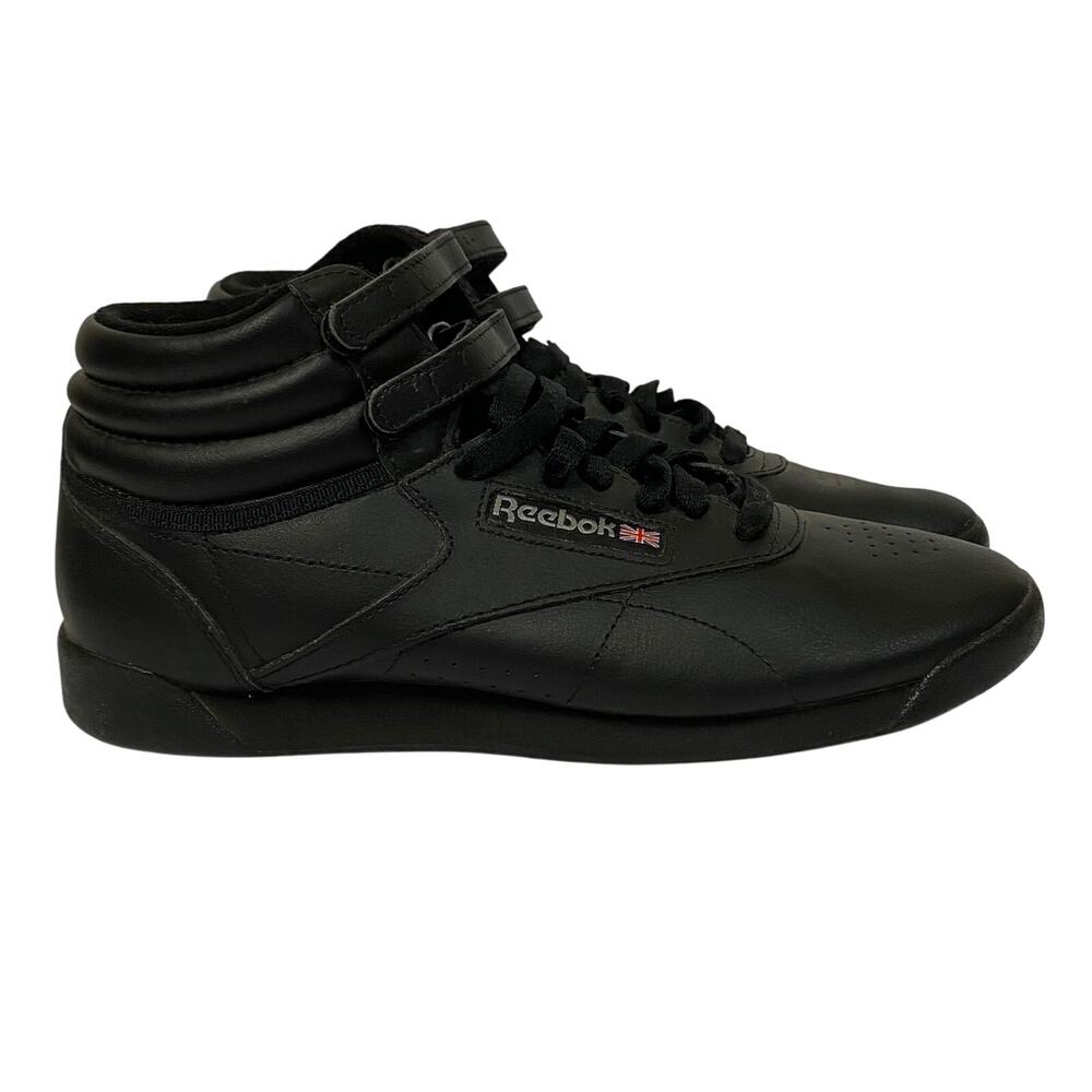 Reebok Classic Black Hightop Sneakers Size 9.5